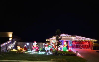 Christmas Cheer Lights Up Spring Creek